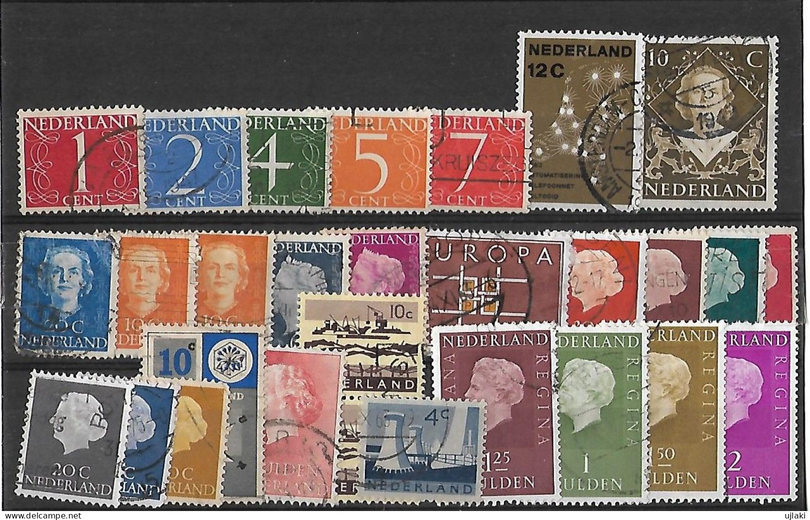 PAYS-BAS: Petit Lot De 29 TP Différents:  Période Incomplète  De 1946 à 1972   Avec Quelques Doublons - Collections