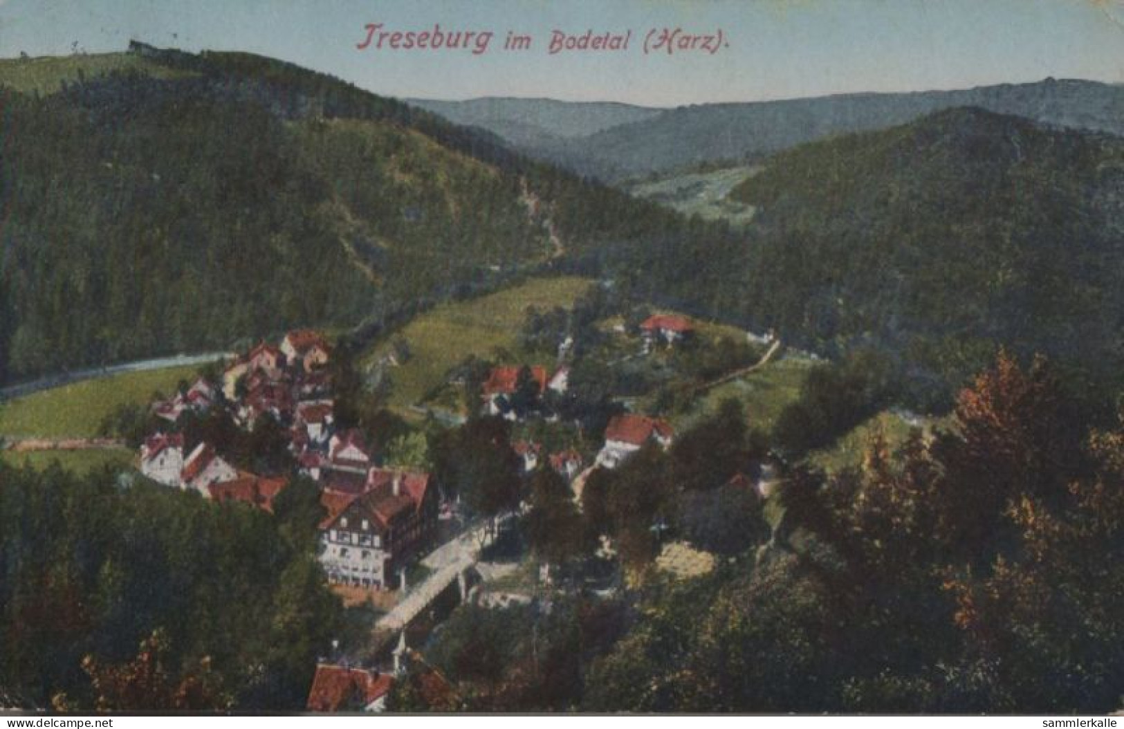 37718 - Treseburg - Im Bodetal - 1928 - Thale
