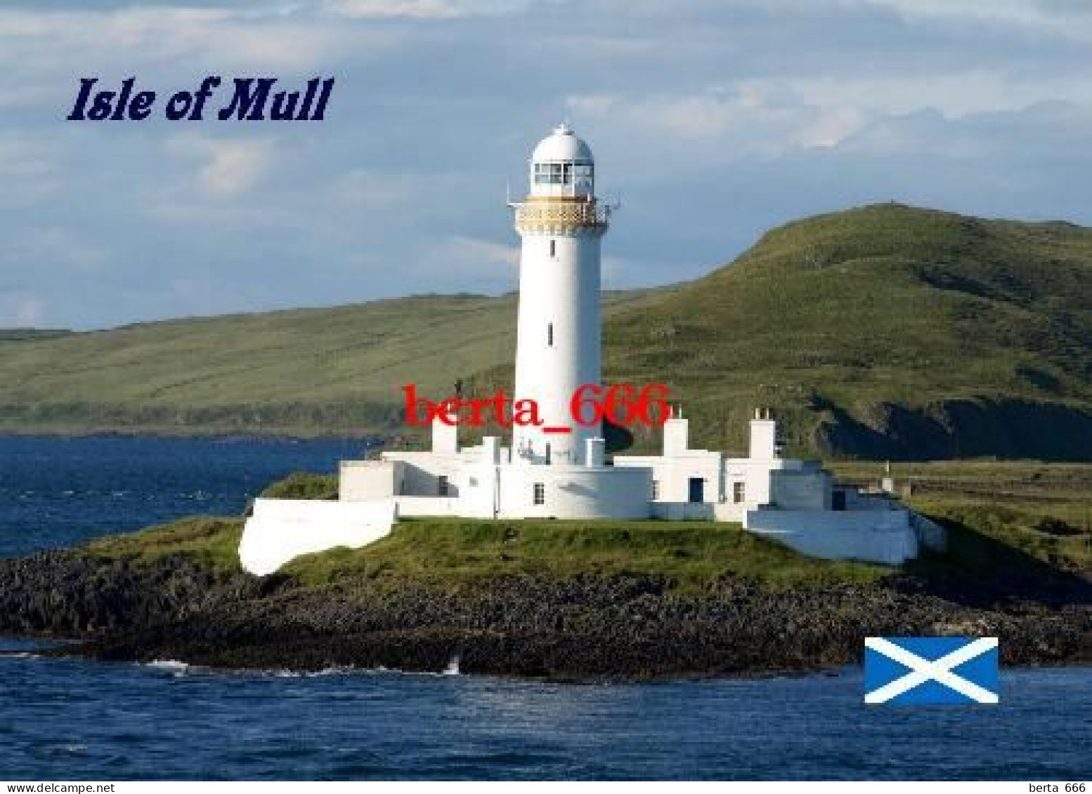 Scotland Isle Of Mull Lighthouse New Postcard - Leuchttürme