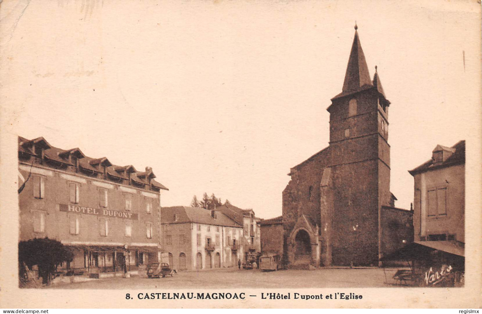 65-CASTELNAU MAGNOAC-N°T2623-F/0047 - Castelnau Magnoac