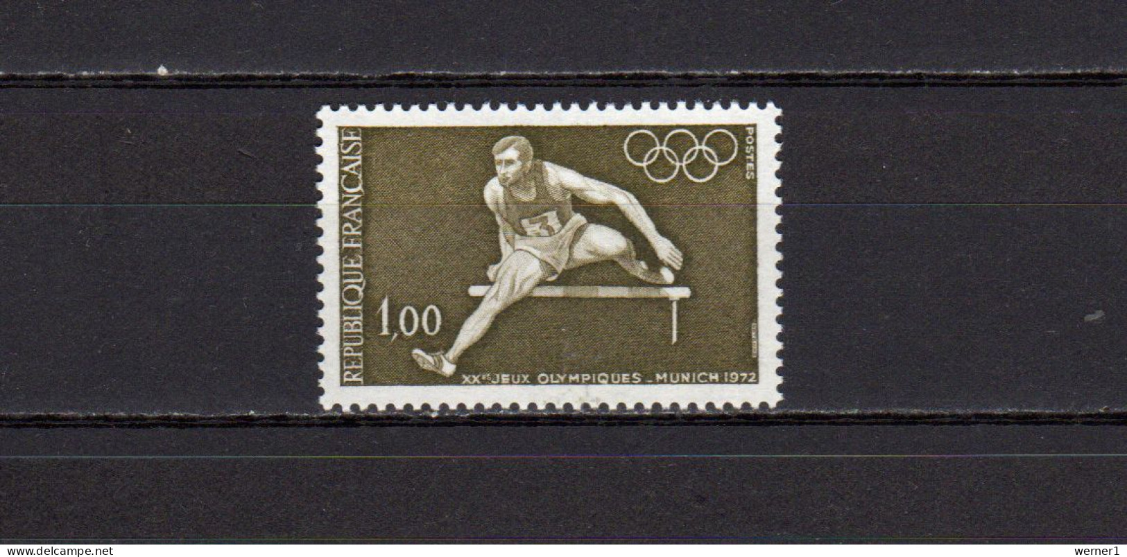 France 1972 Olympic Games Munich Stamp MNH - Ete 1972: Munich