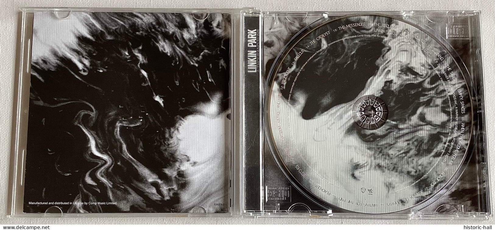 LINKIN PARK - A Thousand Suns - CD - 2010 - Ukrainian Press - Rock