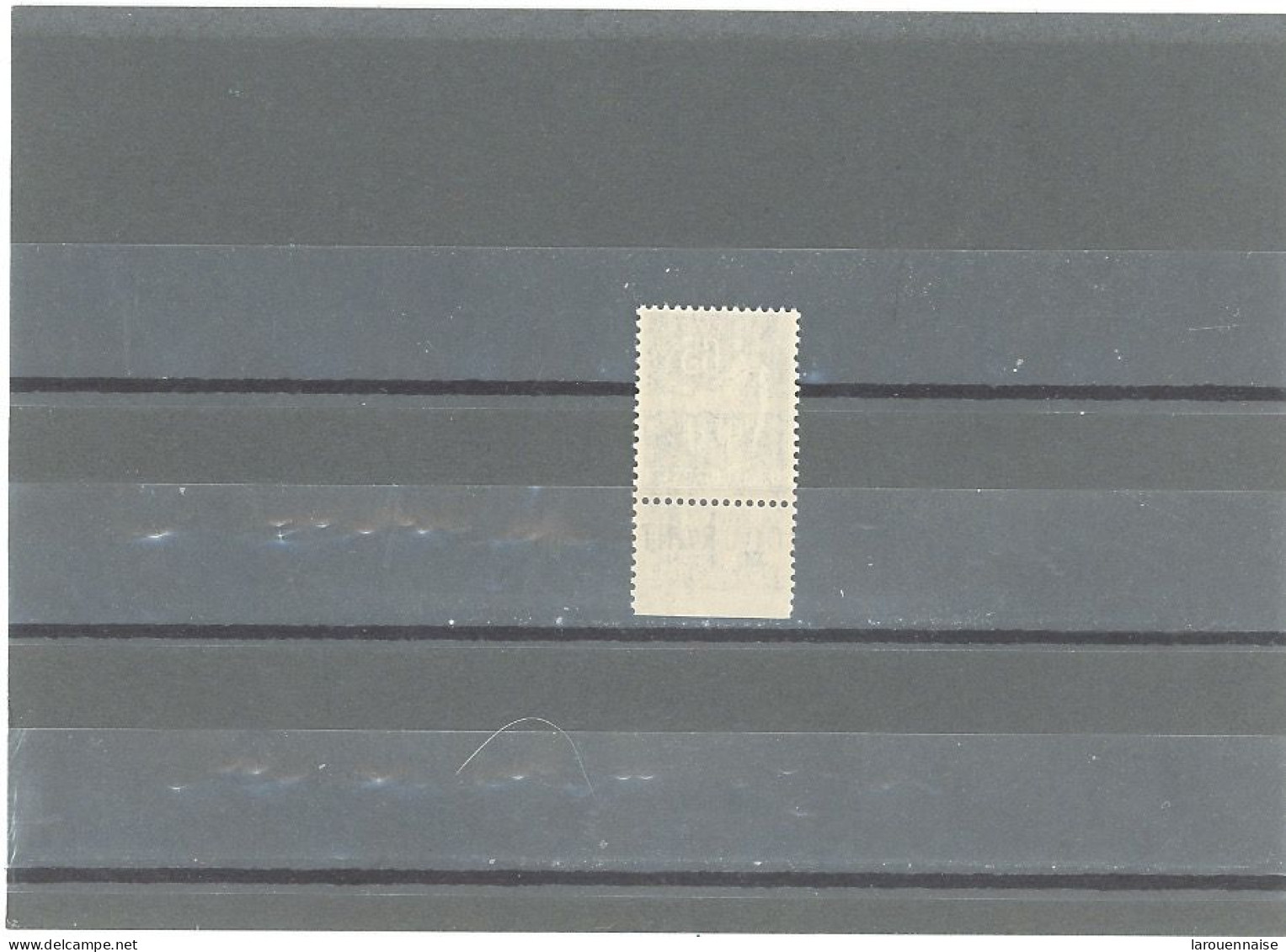BANDE PUB -N°365  -PAIX 65c BLEU  N** - TYPE III -PUB C C P  (MAURY 244) - Unused Stamps