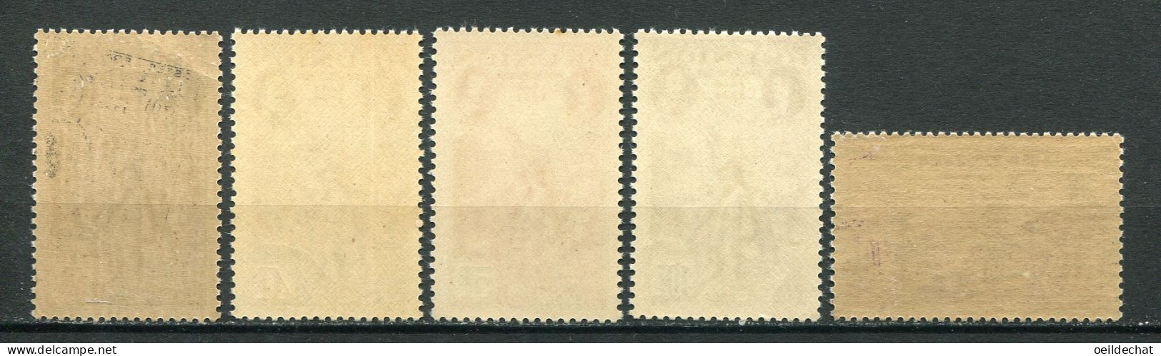 26430 Réunion N°180, 183/5, PA23** Tricentenaire Du Rattachement à La France  1943 TB - Unused Stamps
