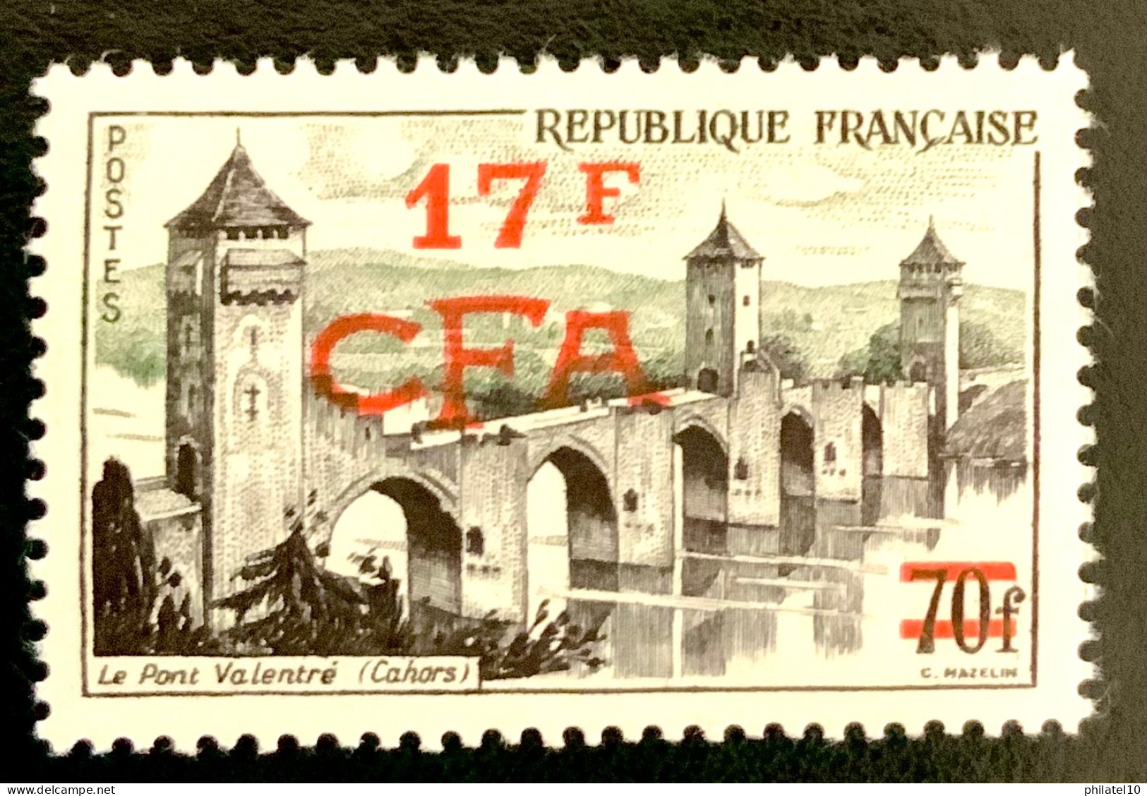 1957 REUNION CAHORS LE PONT VALENTRE - NEUF** - Unused Stamps