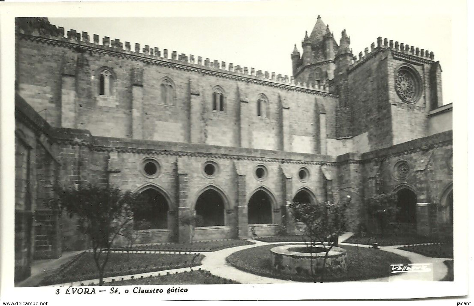 Portugal - Evora - Sé Claustro Gótico - Evora