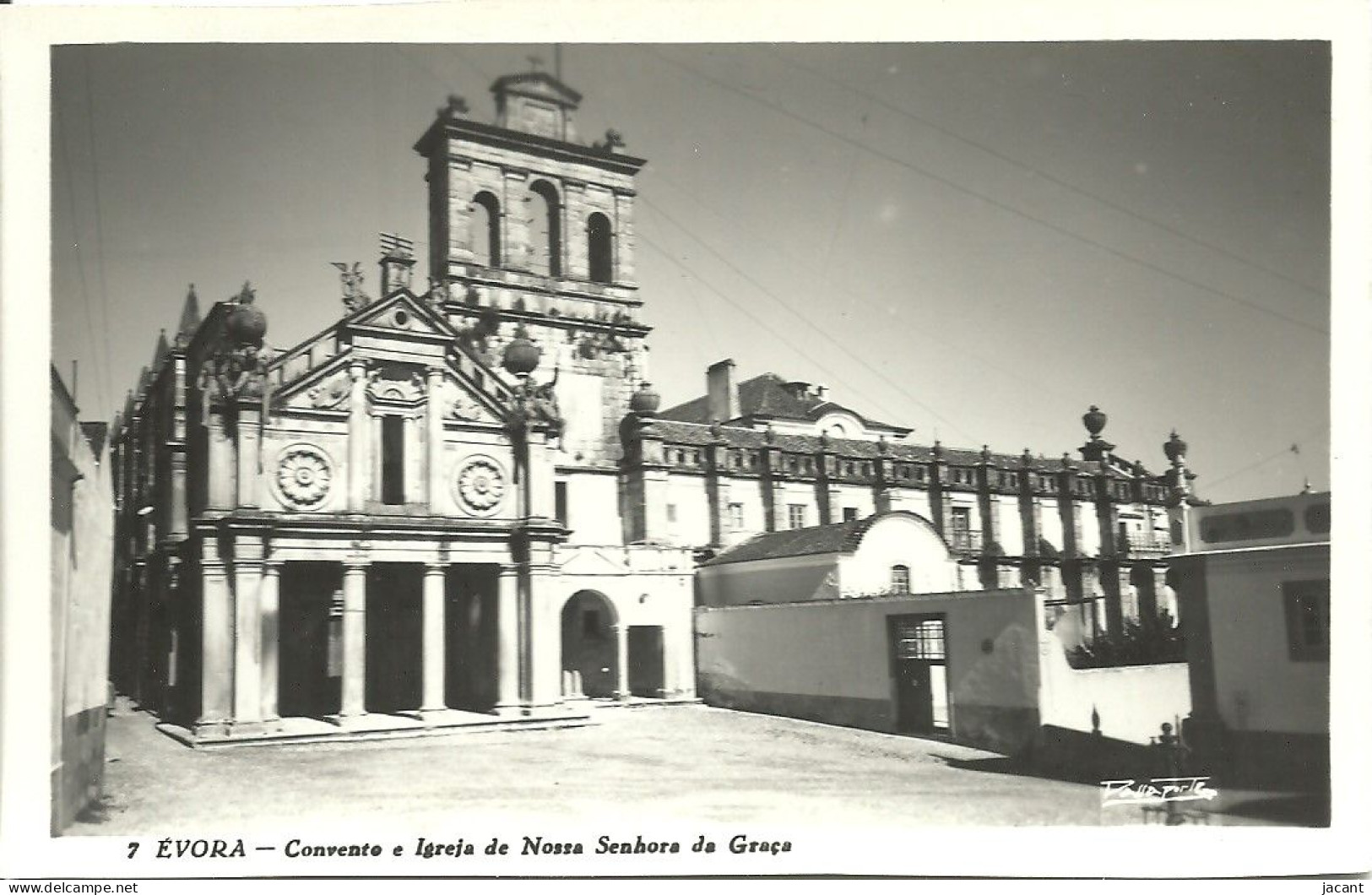 Portugal - Evora - Convento E Igreja De Nosssa Senhora Da Graça - Evora