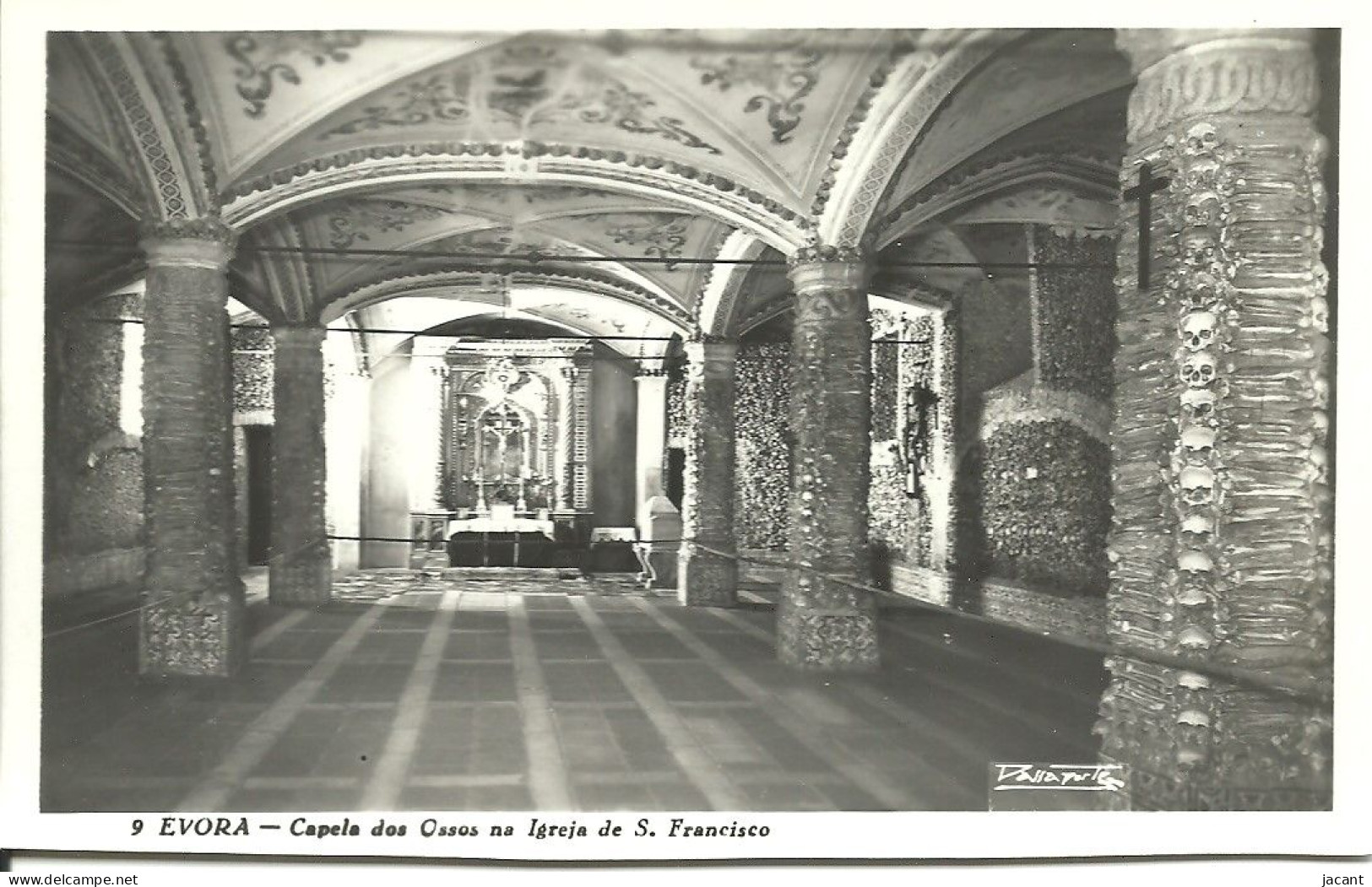 Portugal - Evora - Capela Dos Ossos Na Igreja De S. Francisco - Evora