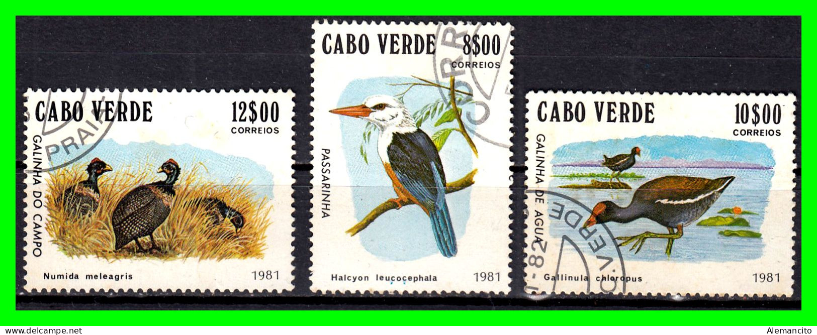 CABO VERDE ( UNION AFRICANA ) - 3 SELLOS  AÑO 1981 PUEDEN AGRUPAR VARIAS COMPRAS EN UN SOLO ENVIO - Zambia (1965-...)