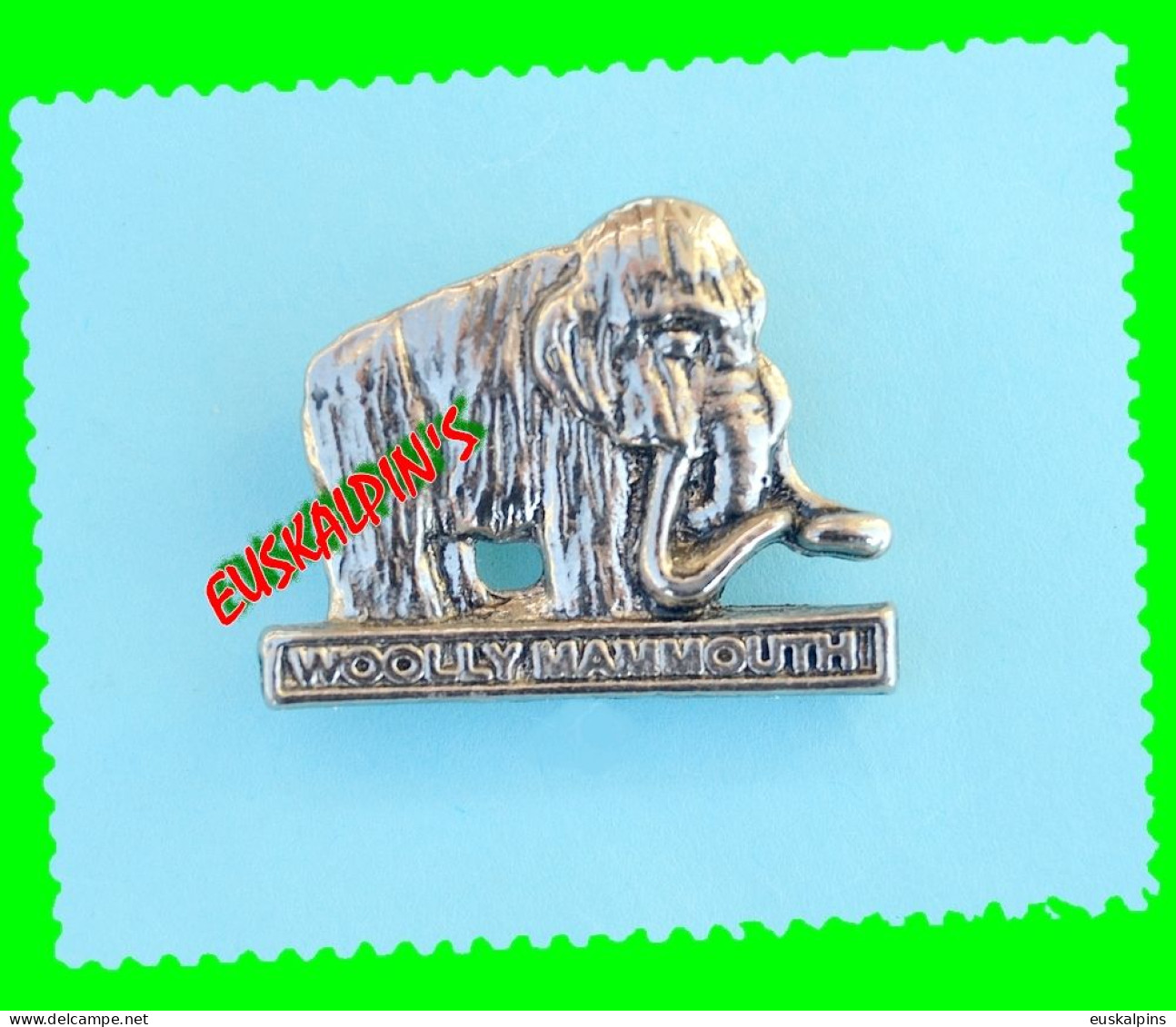 Pin's Mammouth Laineux, Wolly Mammoth, Préhistoire - Animaux