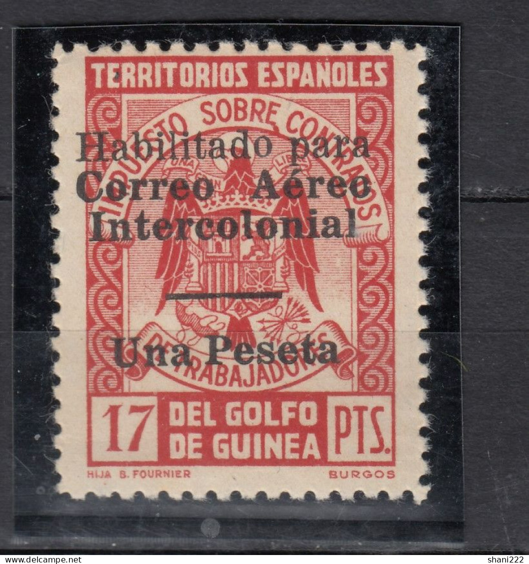 Spanish Guinea 1941 - Provisional Air Stamp (e-795) - Spanish Guinea
