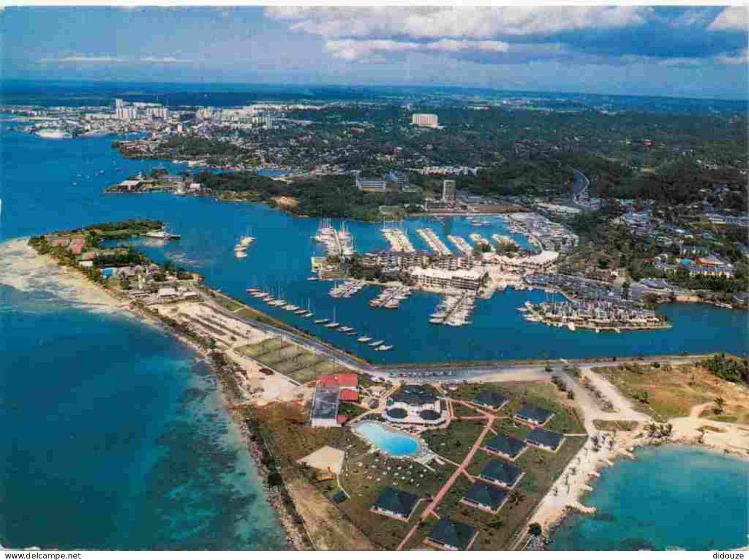 Guadeloupe - Pointe à Pitre - Vue Générale Aérienne - Marina De Pointe à Pitre Et La Ville - CPM - Voir Scans Recto-Vers - Pointe A Pitre