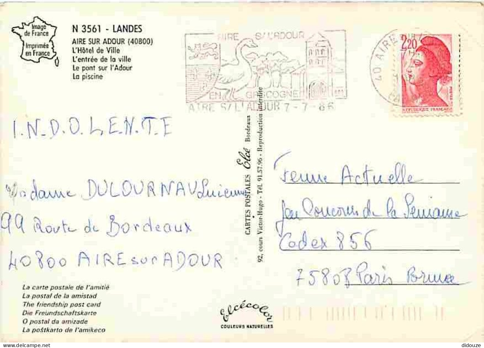 40 - Aire Sur L'Adour - Multivues - CPM - Voir Scans Recto-Verso - Aire