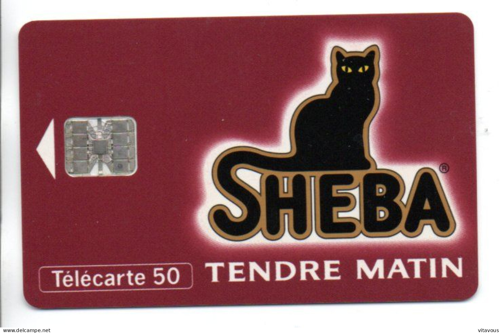 SHEBA  Rouge - En 682   - Télécarte Privée-publique FRANCE 50 Unités  Phonecard  (K 161) - 50 Unités   