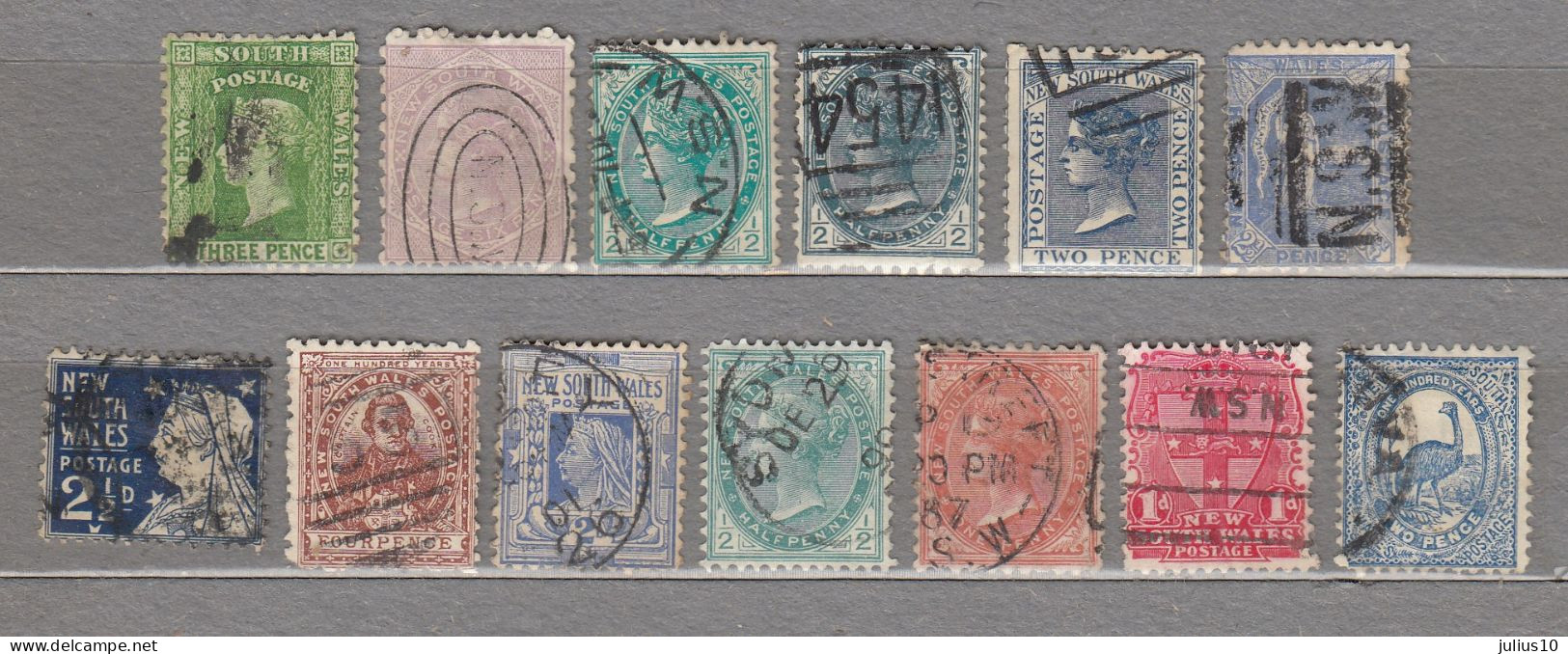 AUSTRALIAN STATES Small Selection Used (o) #33592 - Sammlungen