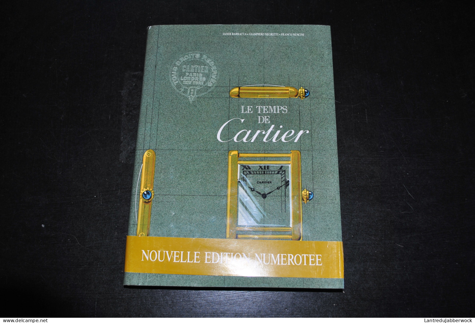 Le Temps De Cartier 1873 - 1993 Barracca Negretti Nencini Nouvelle édition Numérotée + Bandeau Montre Réveil Pendulette - Horloge: Luxe