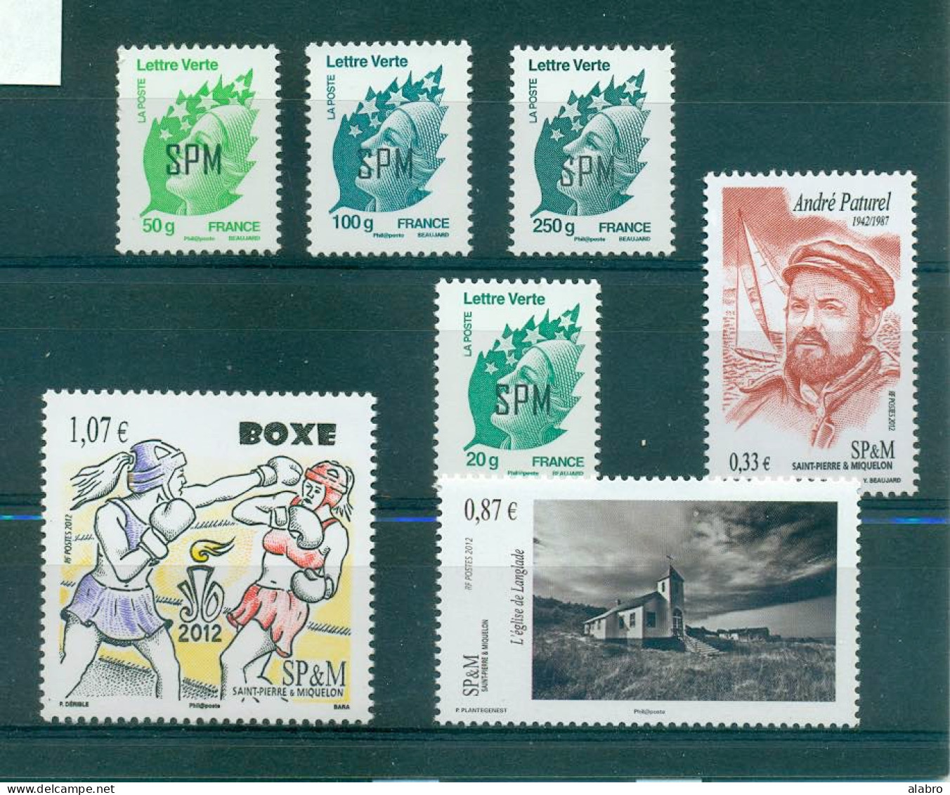 Divers Timbres De 2012 - Ungebraucht