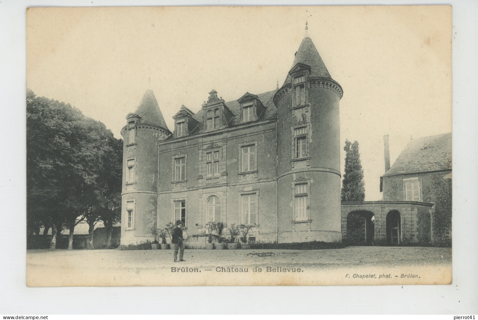 BRULON - Château De BELLEVUE - Brulon