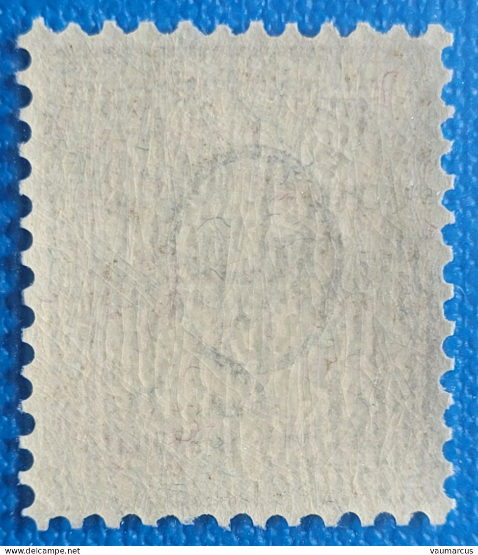 Zu  58B / Mi 50Y / YT 63 Marque De Contrôle "ovale étroite* (*) Regommé Voir Scan Recto/verso + Description - Unused Stamps
