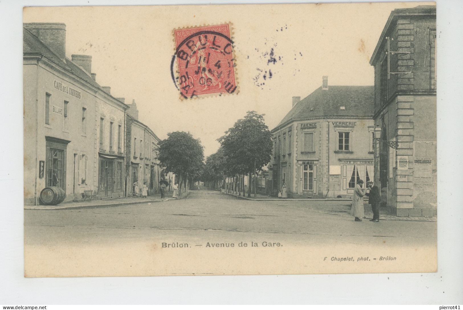 BRULON - Avenue De La Gare - Brulon
