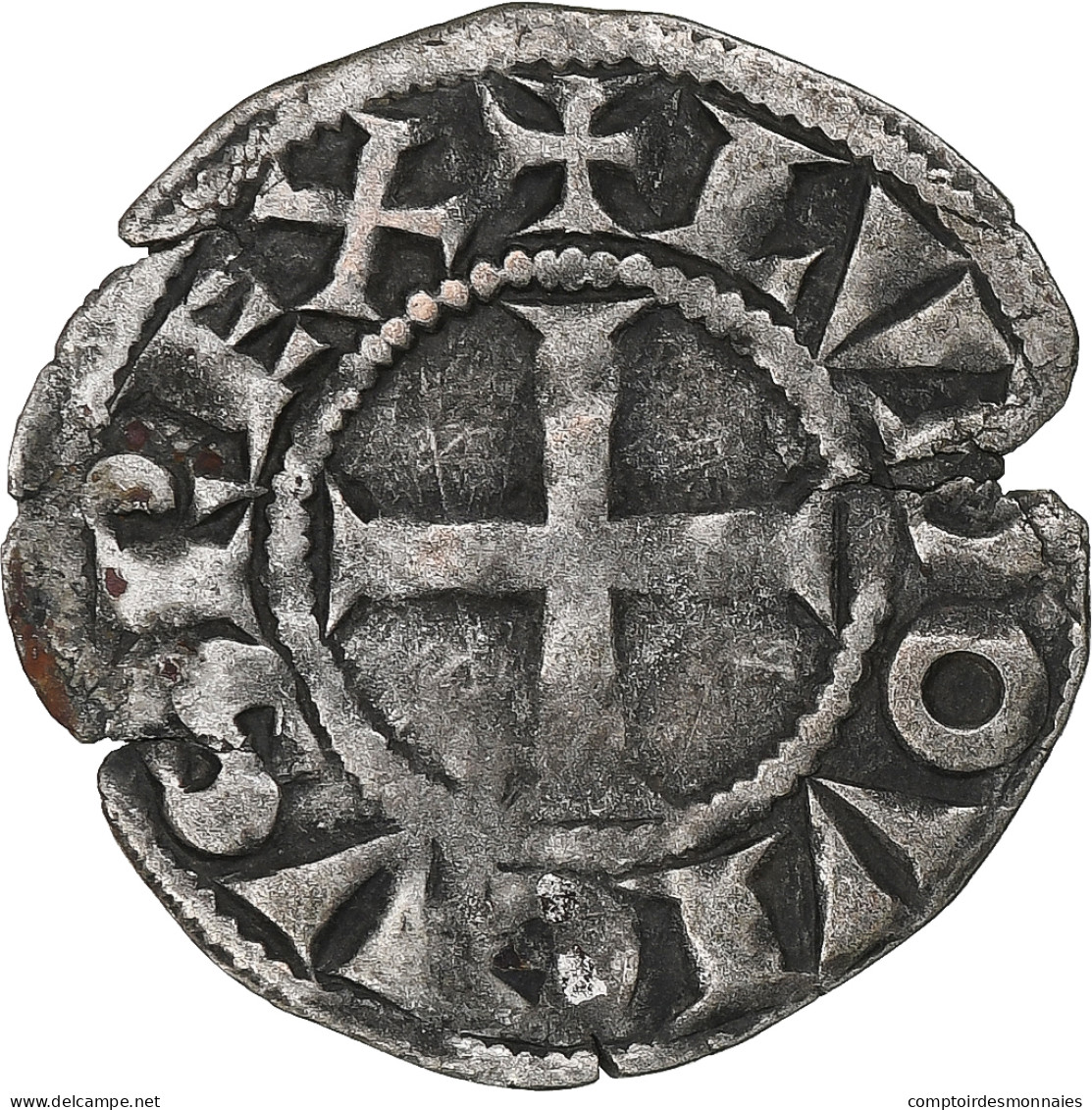 France, Louis VIII-IX, Denier Tournois, 1223-1244, Billon, TTB+, Duplessy:187 - 1223-1226 Ludwig VIII. Der Löwe