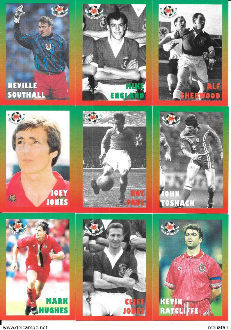 CW71 - WELSH FOOTBALL DREAM TEAM - NEVILLE SOUTHALL - JOHN TOSHACK - RYAN GIGGS - IAN RUSH - TERRY YORATH - Altri & Non Classificati