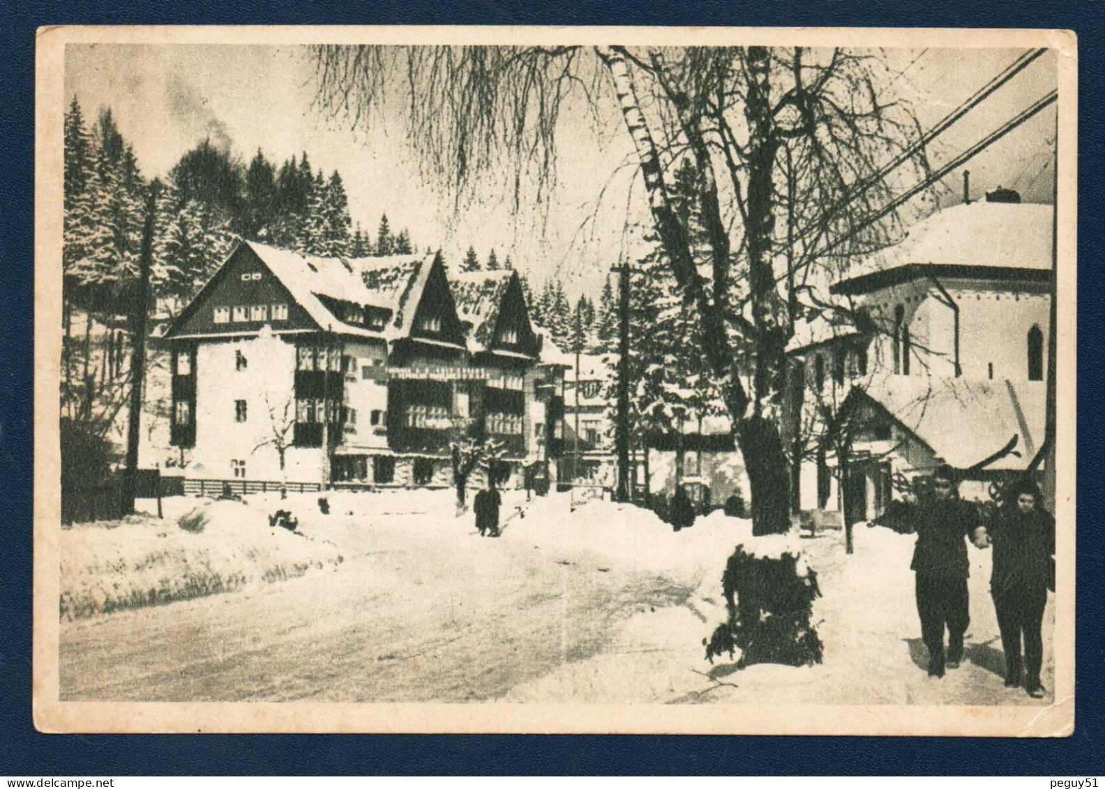 Roumanie. Predeal. (Carpates, Brasov, Transylvanie). Station De Sports D'hiver Entre Les Monts Bucegi Et Baiului. - Roumanie