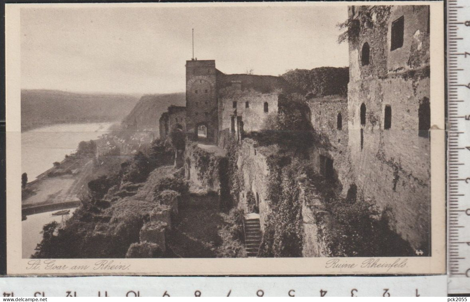 St. Goar Am Rhein - Ruine Rheinfels - Nicht Gelaufen ( AK  4940 ) Günstige Versandkosten - St. Goar