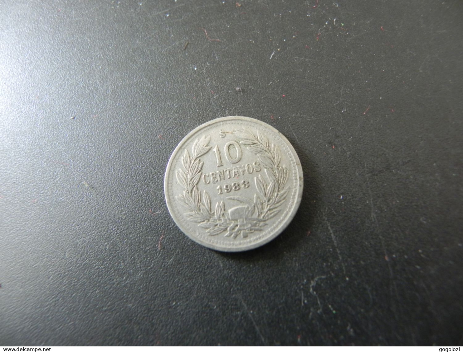 Chile 10 Centavos 1933 - Chili