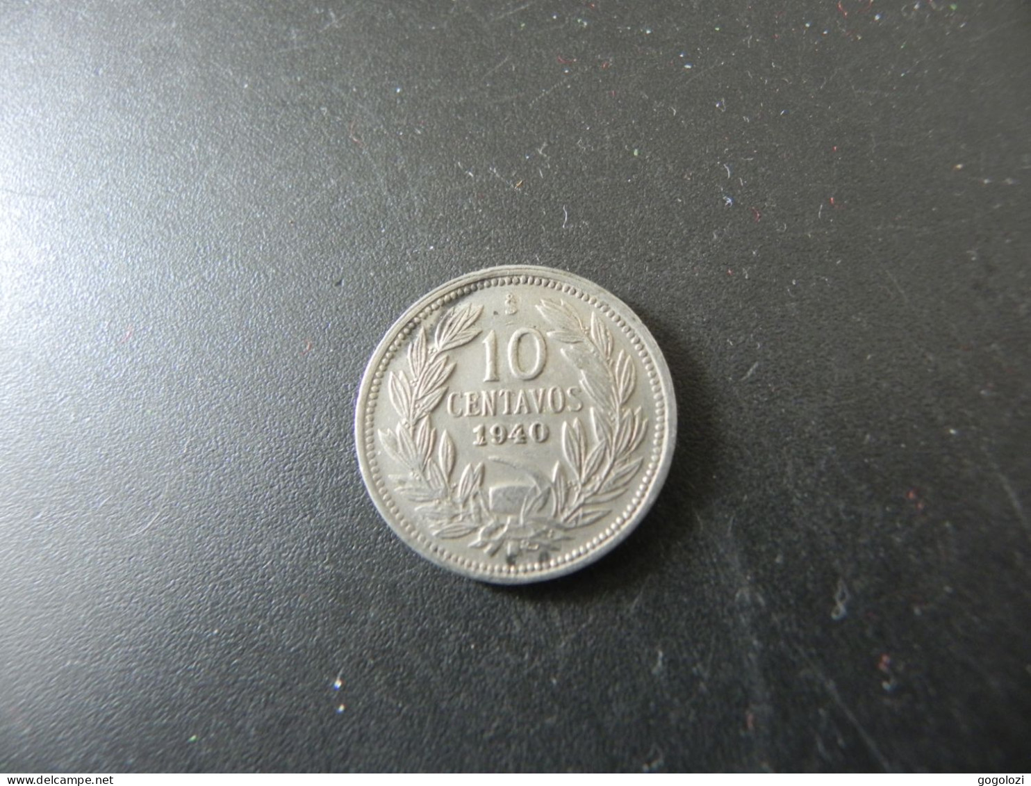 Chile 10 Centavos 1940 - Chili