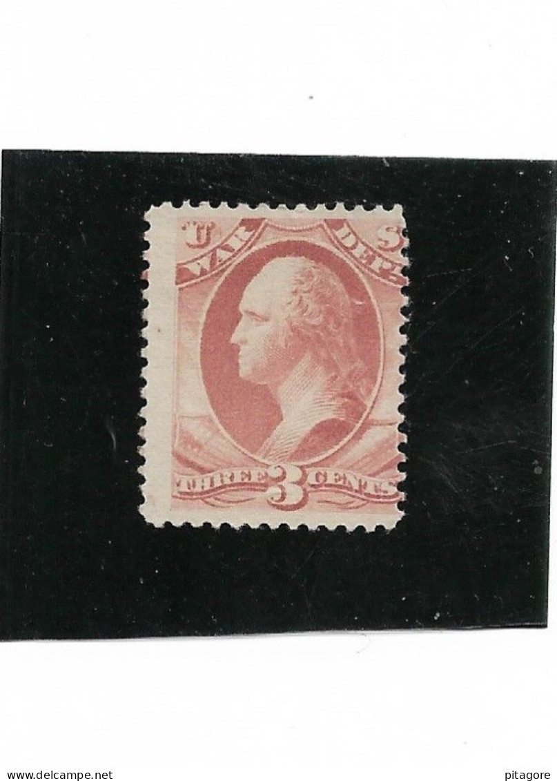 Timbre De Service   Des Etats- Unis Neuf**, Année 1873 N:27 (Guerre ) War - Unused Stamps