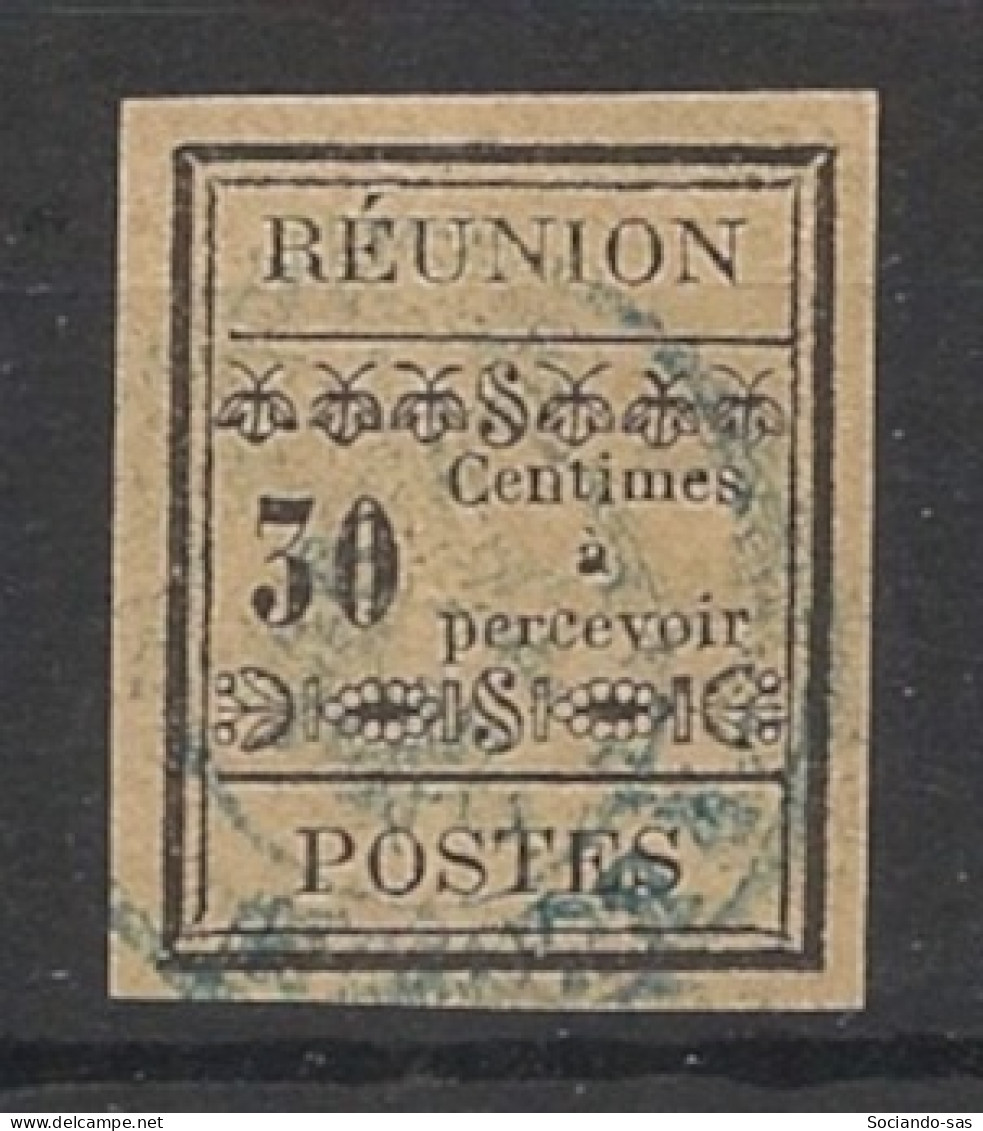 REUNION - 1899 - Taxe TT N°YT. 5 - 30c Noir - Oblitéré / Used - Timbres-taxe