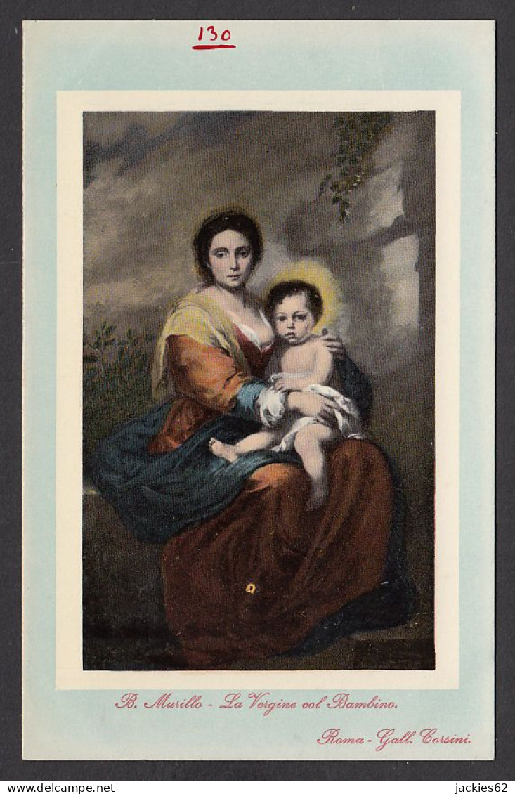 PM255/ MURILLO, *Vierge à L'Enfant - La Vergine Col Bambino*, Roma, Galleria Corsini  - Malerei & Gemälde
