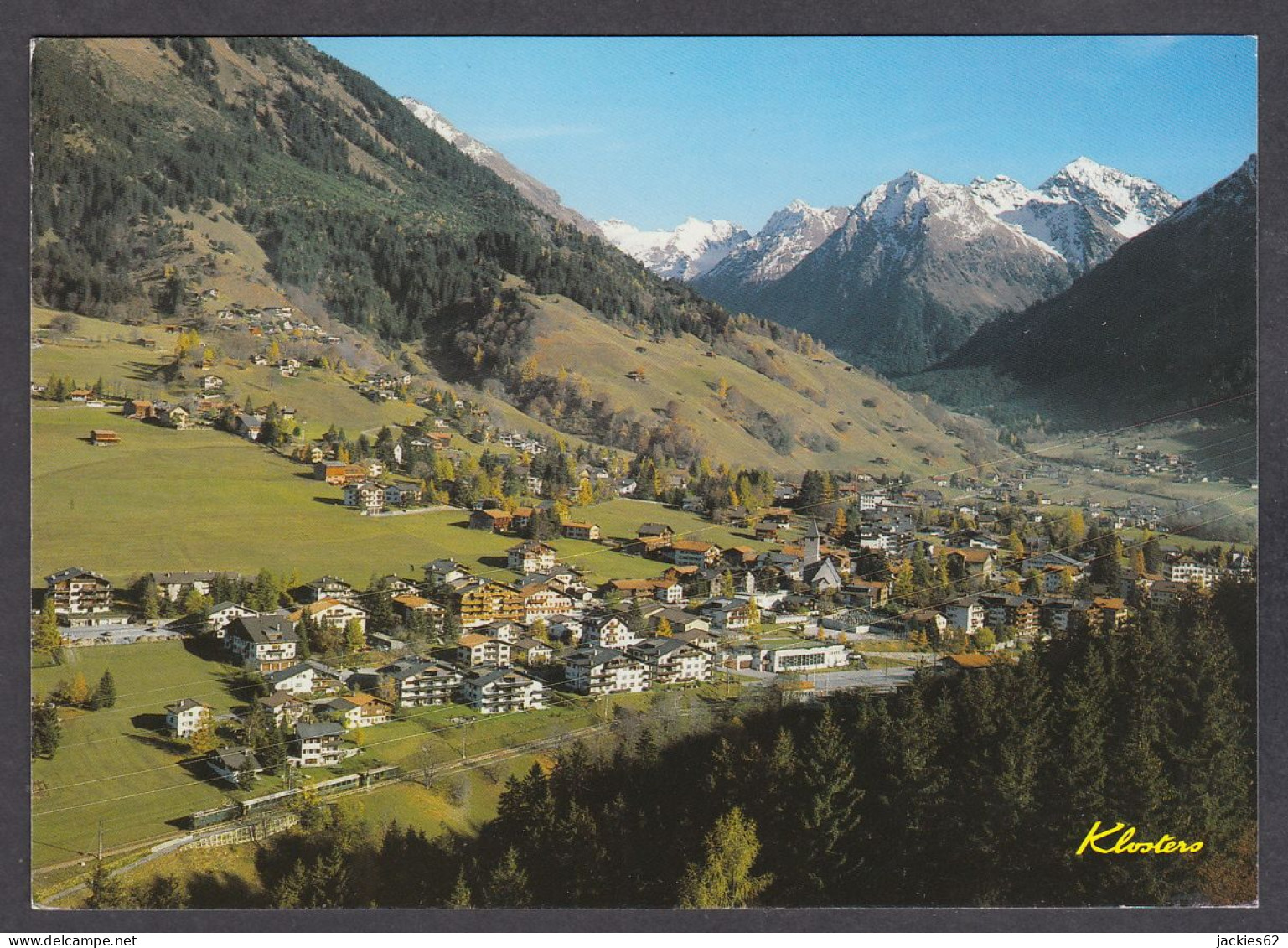 109682/ KLOSTERS Mit Silvrettagruppe - Klosters