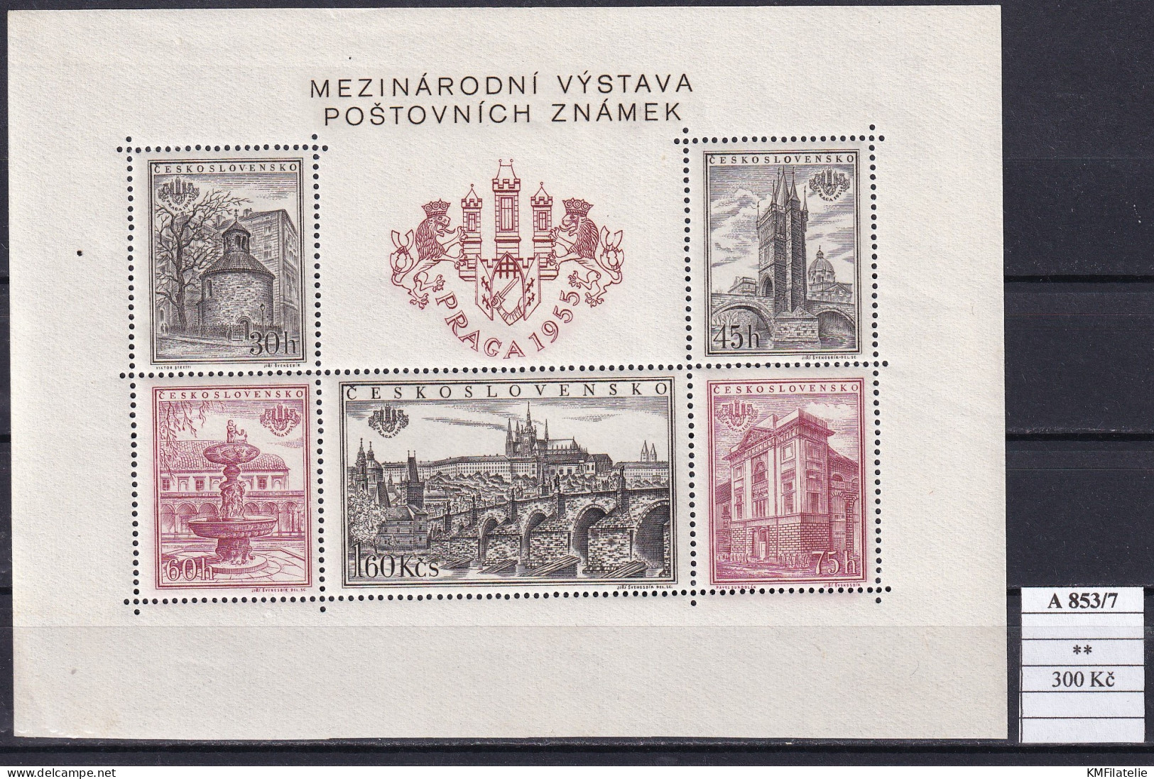 Czechoslovakia Pofis A 853/7 MNH - Unused Stamps