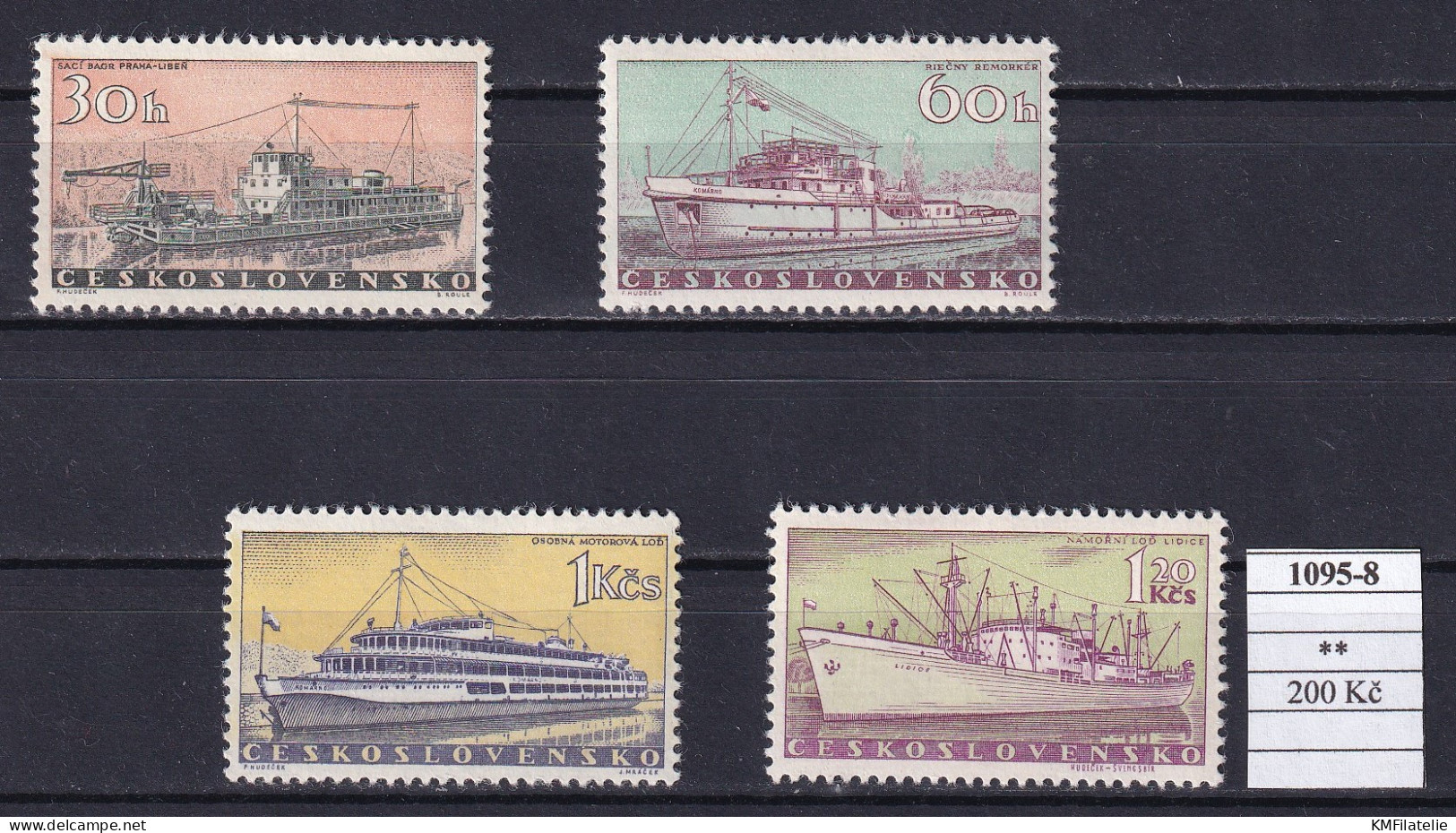 Czechoslovakia Pofis 1095-8 MNH - Unused Stamps