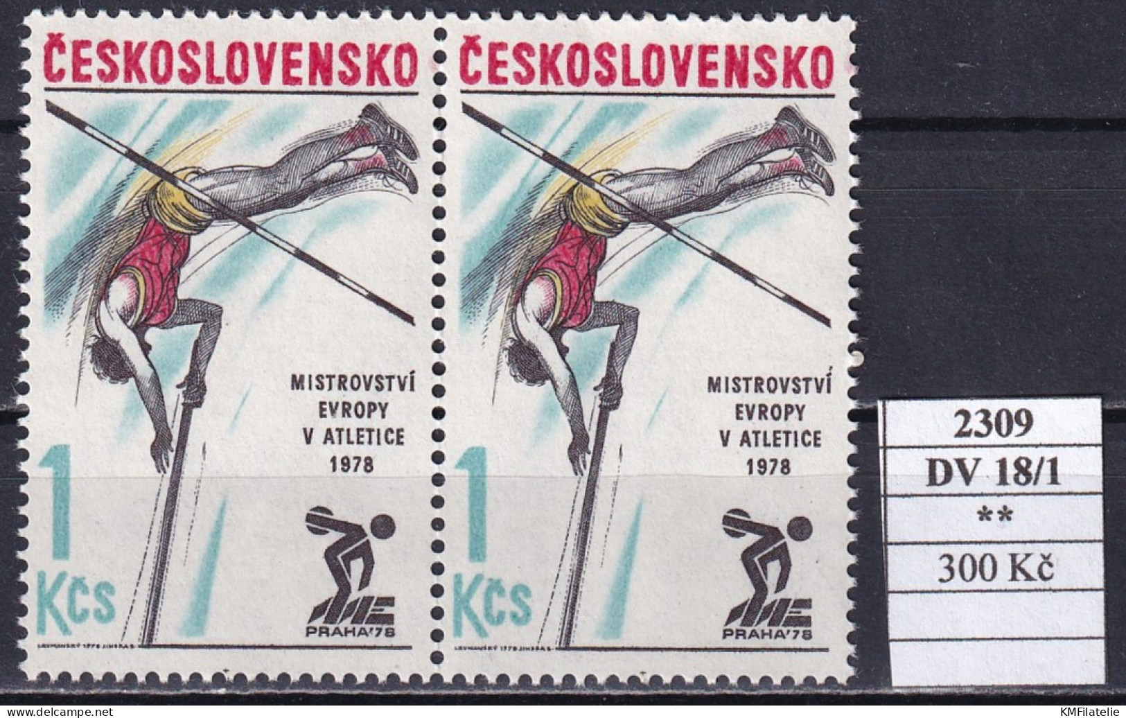 Czechoslovakia Pofis 2309 DV 18/1 MNH - Unused Stamps