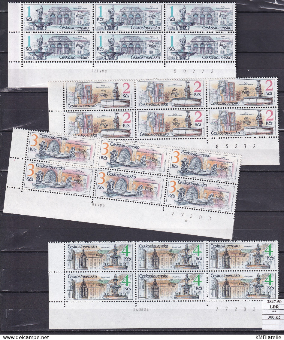 Czechoslovakia Pofis 2847-50 LDR MNH - Unused Stamps