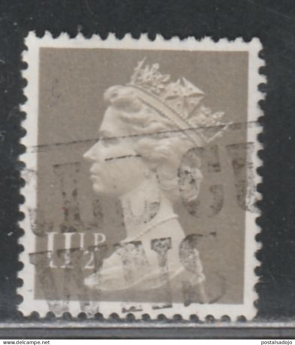 4GRANDE-BRETAGNE 047 // YVERT : ELIZABETH II  U1/2 - Gebraucht