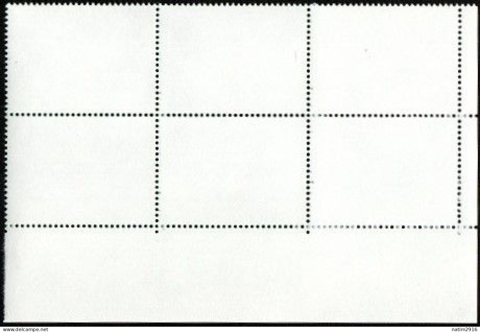 FRANCE YT3240 EUROPA - RÉSERVES ET PARCS NATURELS - BLOC DE 4 TIMBRES AVEC OBLITÉRATION PJ 67 STRASBOURG DANS LA MARGE - Ungebraucht