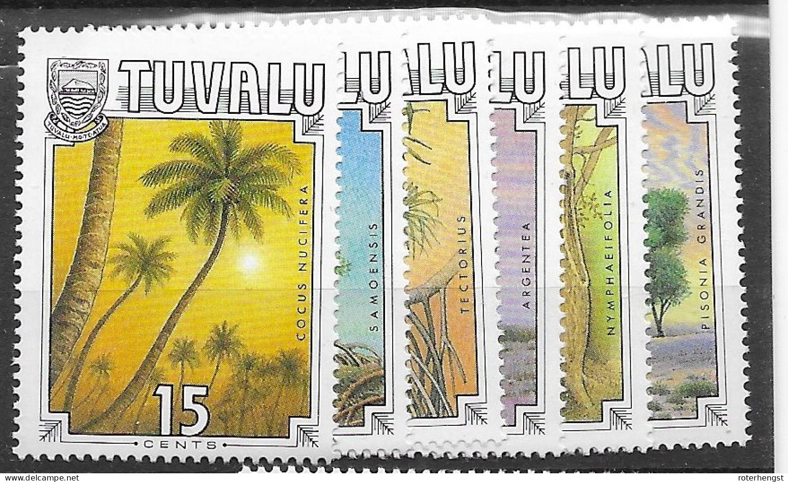 Tuvalu Mnh ** 1990 Set - Penrhyn