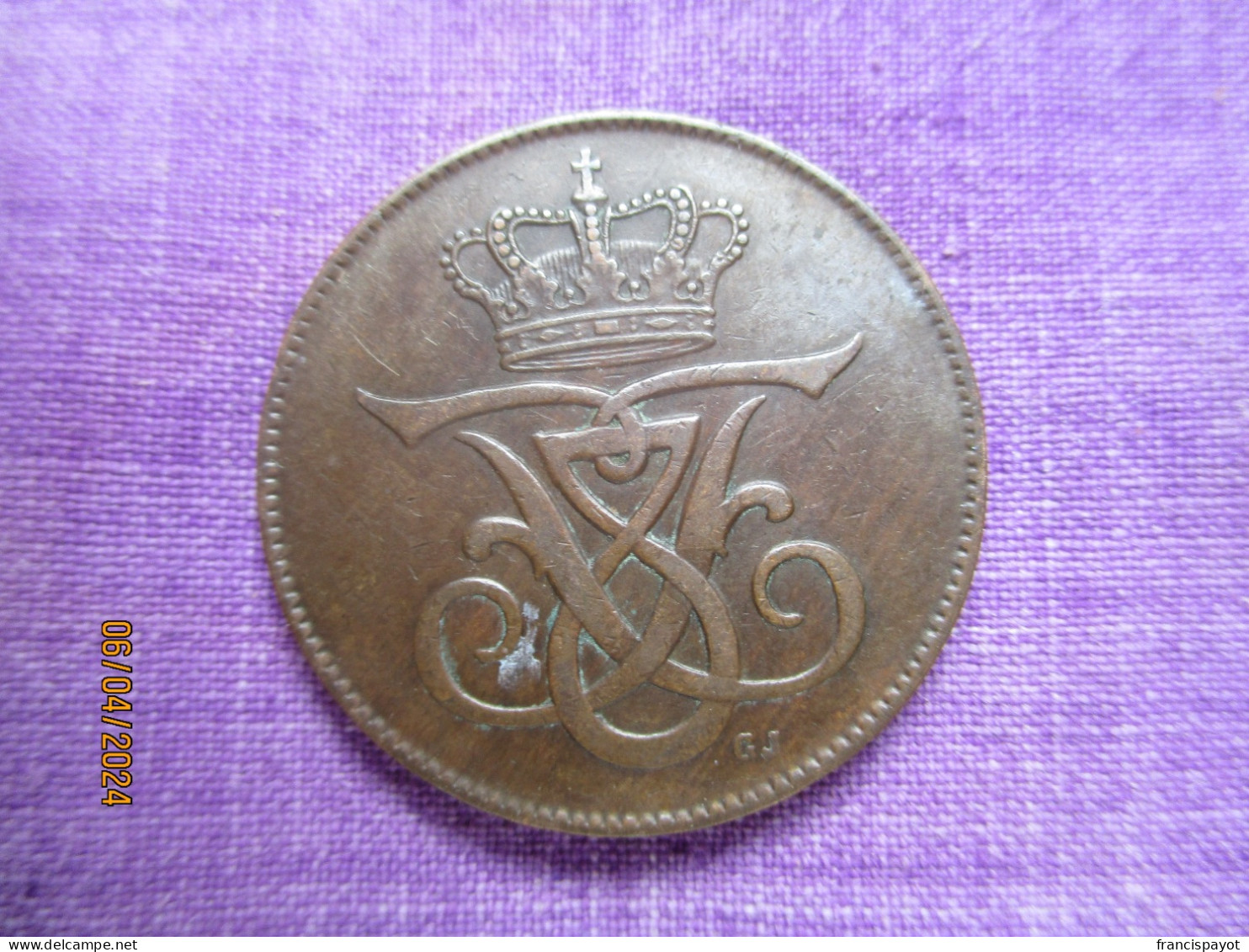 Danemark: 5 öre 1908 - Denmark