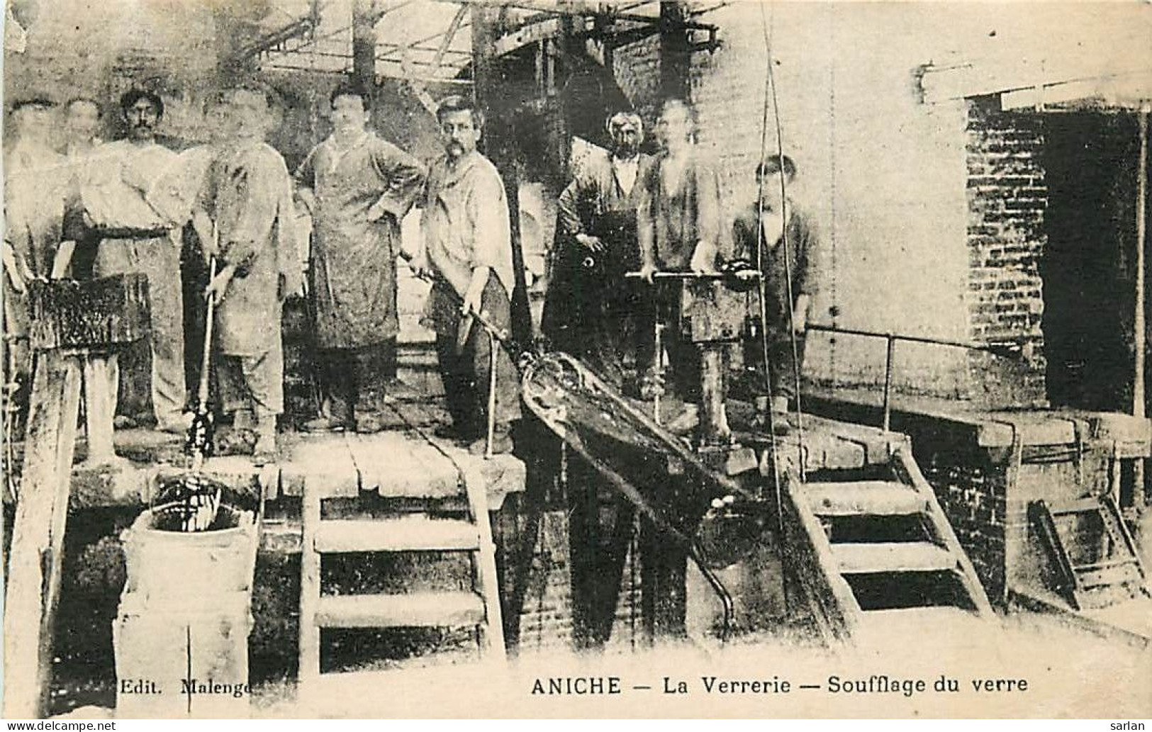 59 / ANICHE / La Verrerie / Soufflage Du Verre / * 512 34 - Aniche
