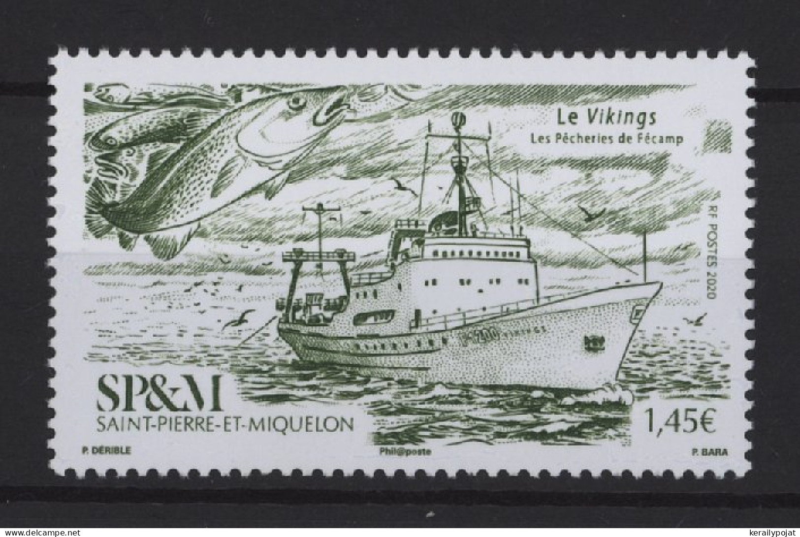 St.Pierre & Miquelon - 2020 Ships MNH__(TH-26011) - Nuovi