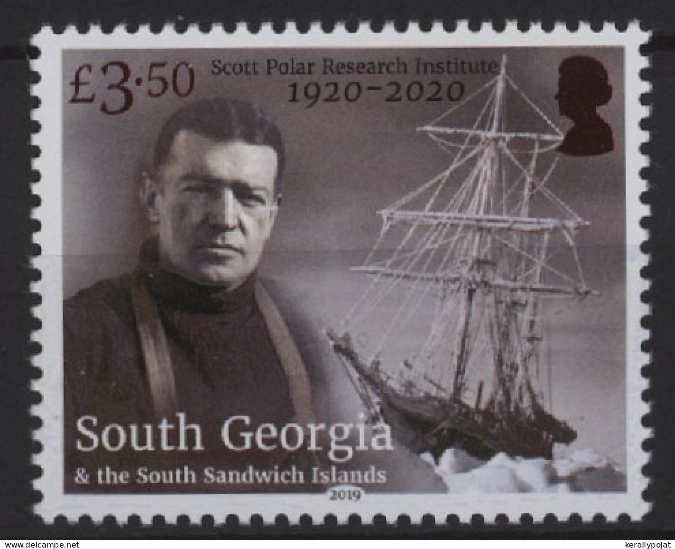 South Georgia - 2019 Scott Polar Research Institute MNH__(TH-26007) - Géorgie Du Sud