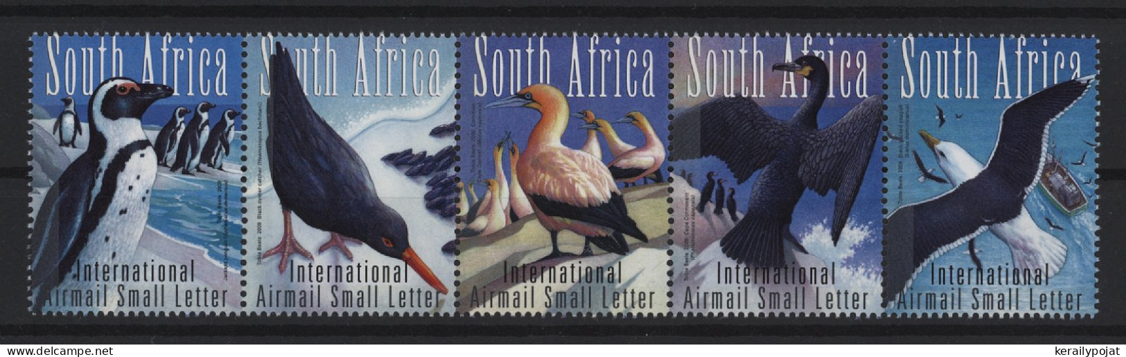 South Africa - 2009 Seabirds And Coastal Birds Strip MNH__(TH-27024) - Unused Stamps