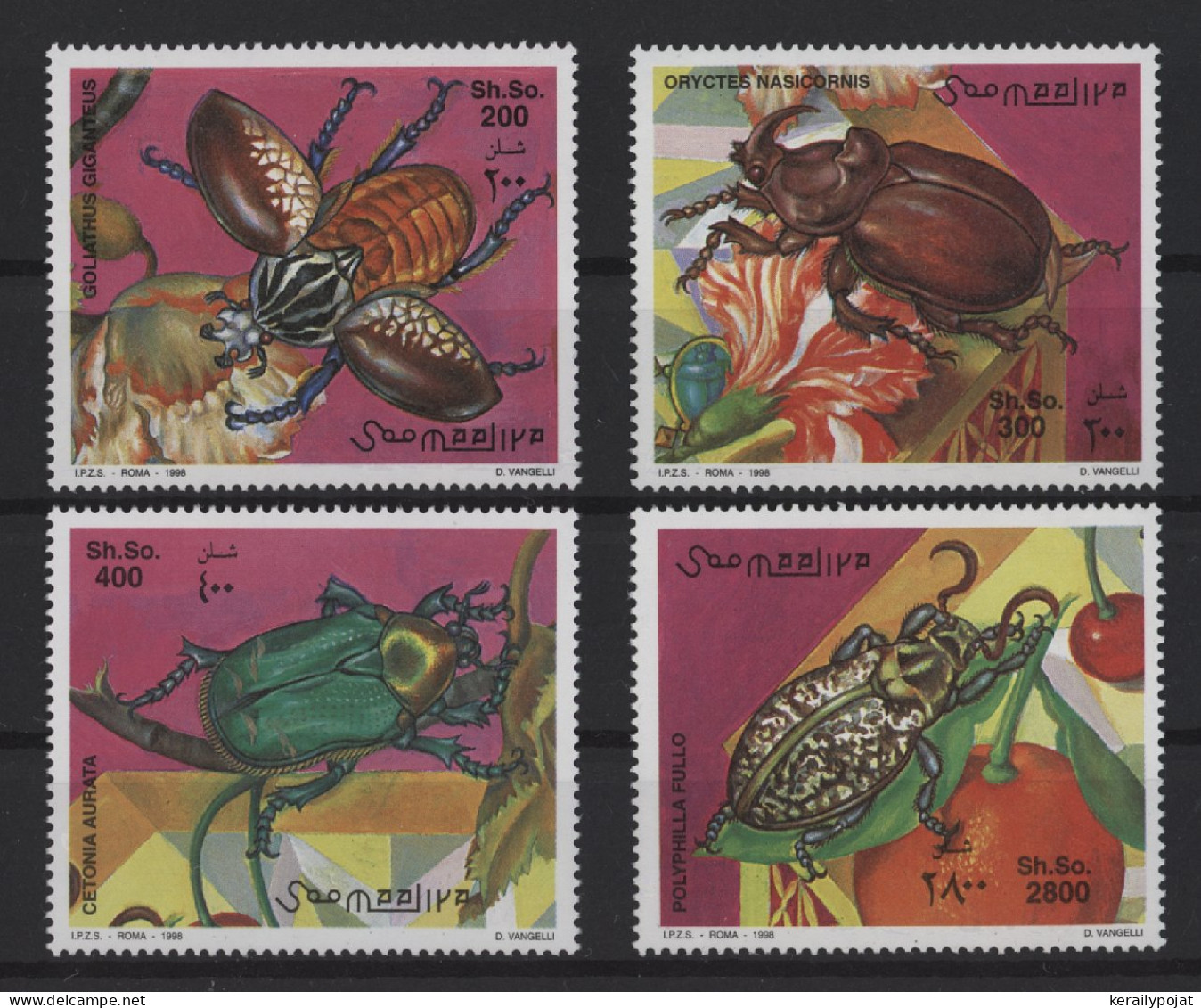 Somalia - 1998 Beetle MNH__(TH-26978) - Somalië (1960-...)