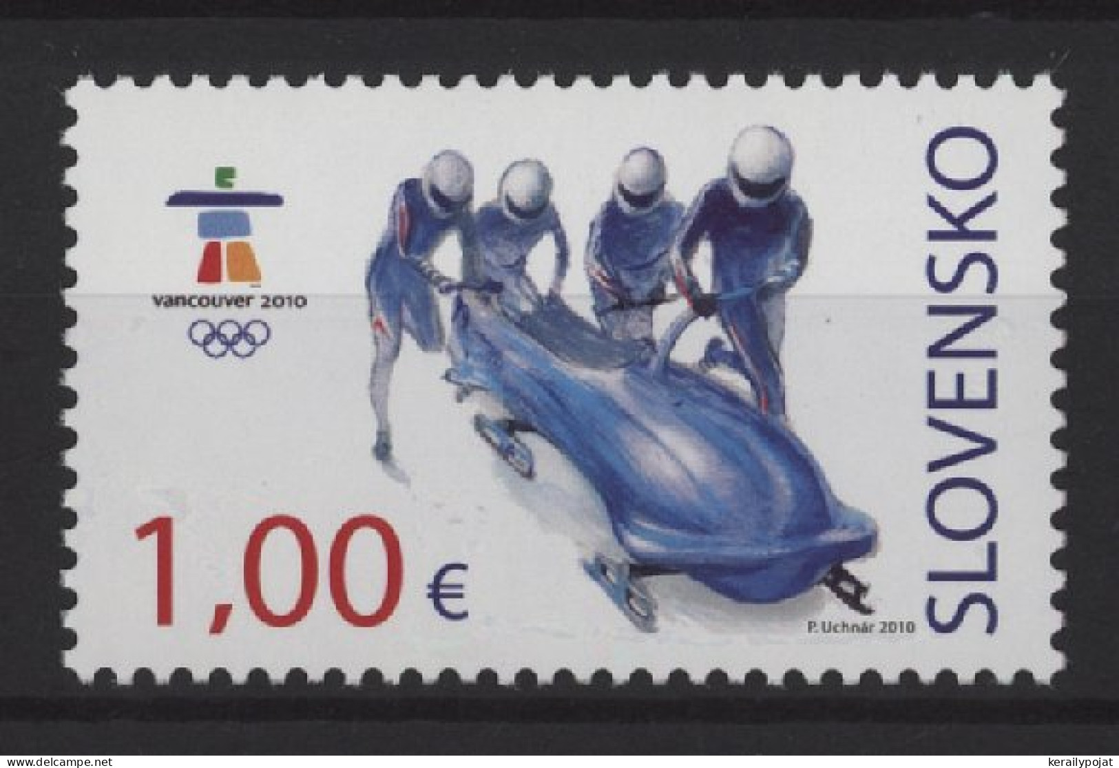 Slovakia - 2010 Winter Olympics Vancouver MNH__(TH-27758) - Unused Stamps