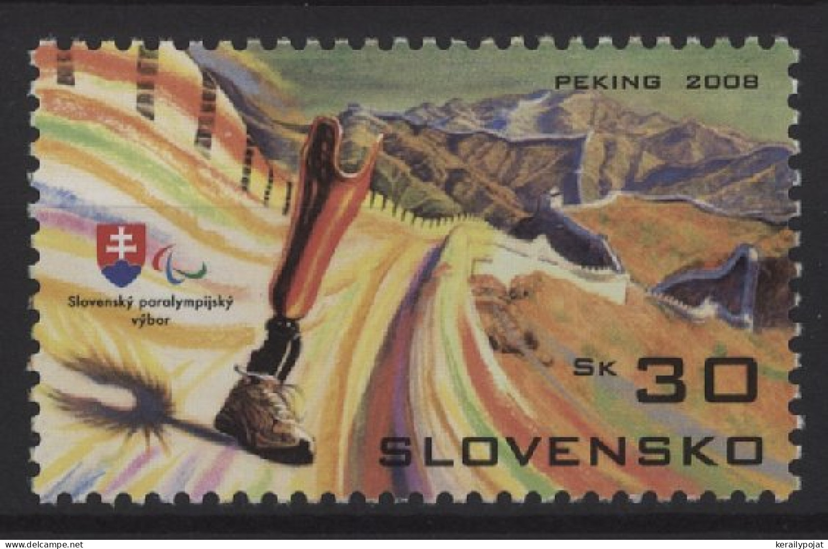 Slovakia - 2008 Summer Paralympic Games Beijing MNH__(TH-27756) - Unused Stamps