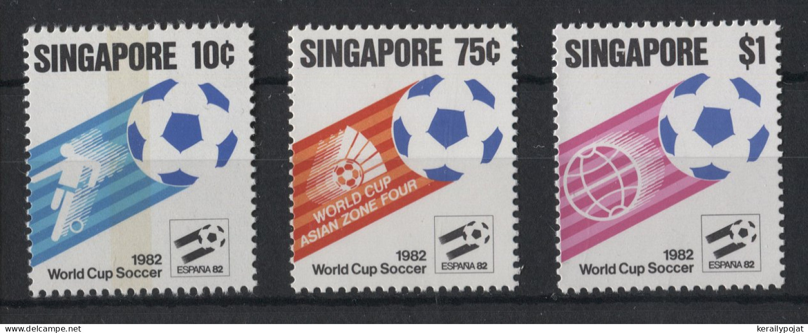 Singapore - 1982 Soccer World Cup MNH__(TH-23866) - Singapore (1959-...)